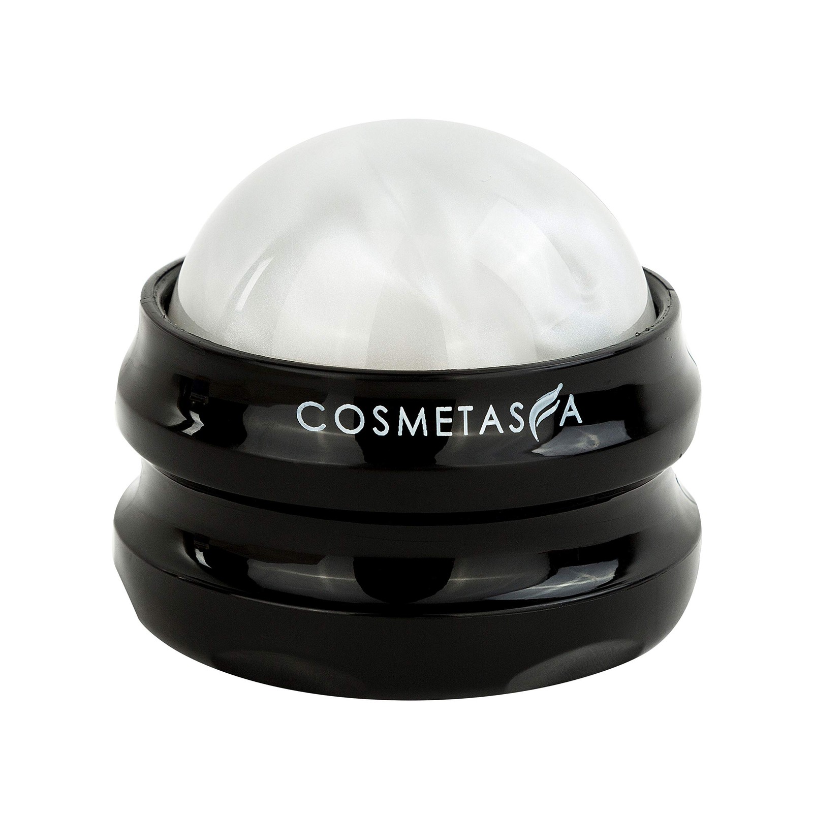 Cosmetasa Massage Roller Ball- Soothes Back, Shoulder, and Foot. Self, White
