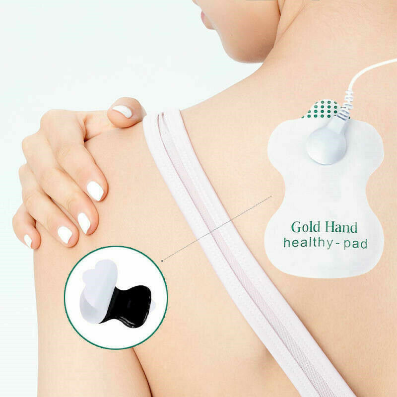 Electrode Pads (10) – Digital Massage – Gold Hand XFT-320 XFT-502 Compatible