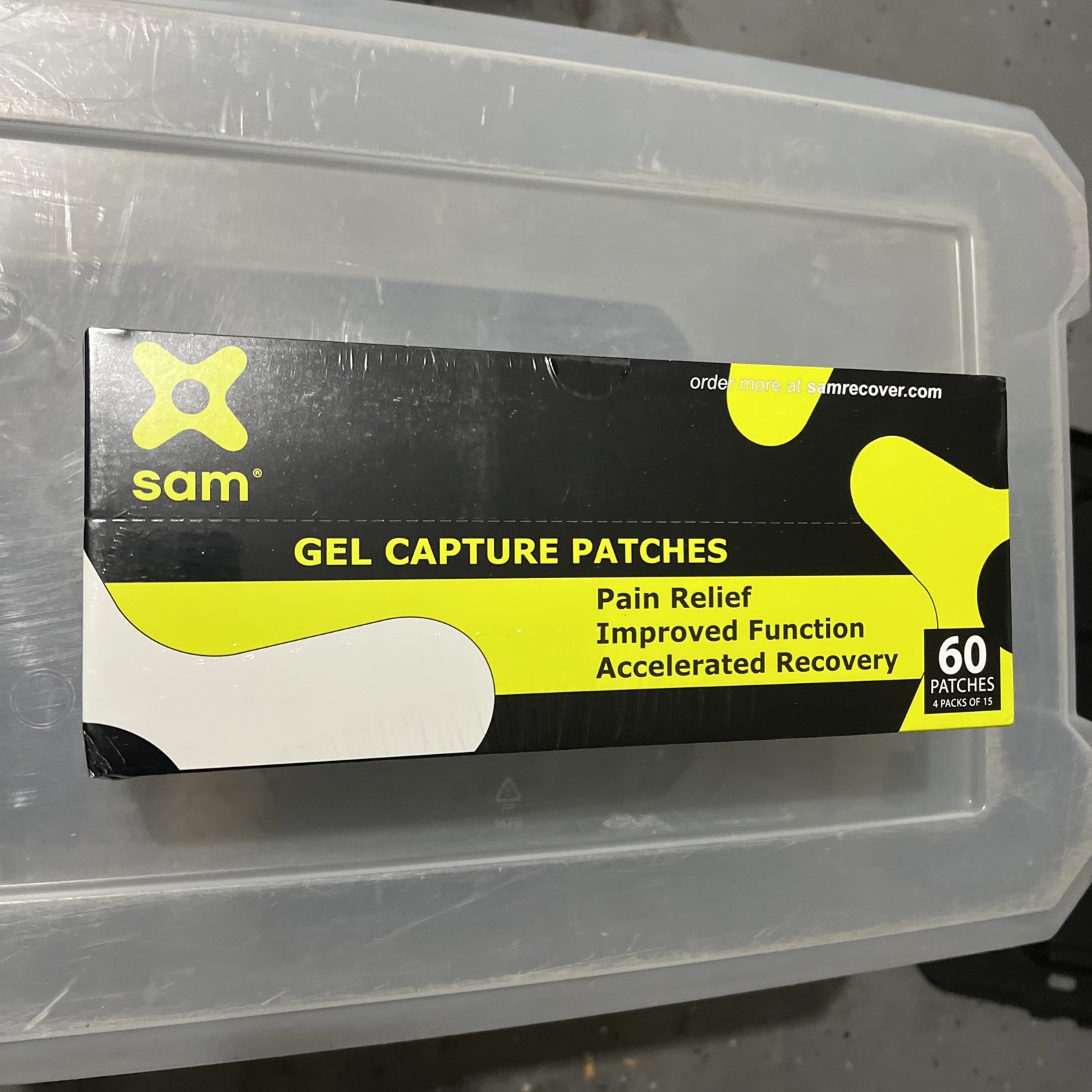sam White Gel Capture Patch UB-14 for sam Applicator, Single Use, 60 ct