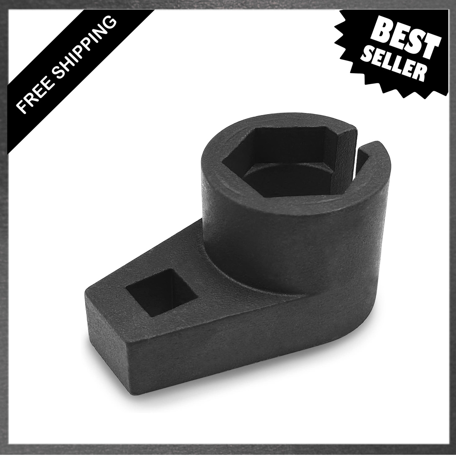 Oxygen Sensor Socket Offset Wrench Remover Tool 3/8 Inch Drive 7/8 Inch 22mm