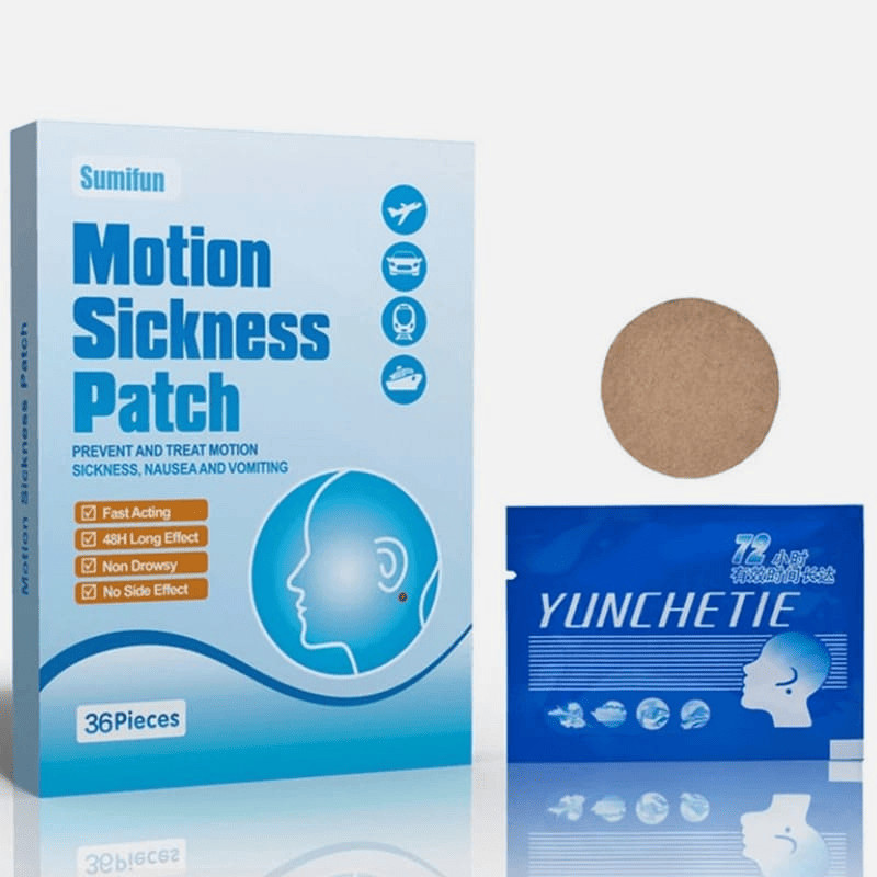 Motion Sea Sickness Patches for Adult Kids Cruise 36X Anti Nausea Non-Drowsy