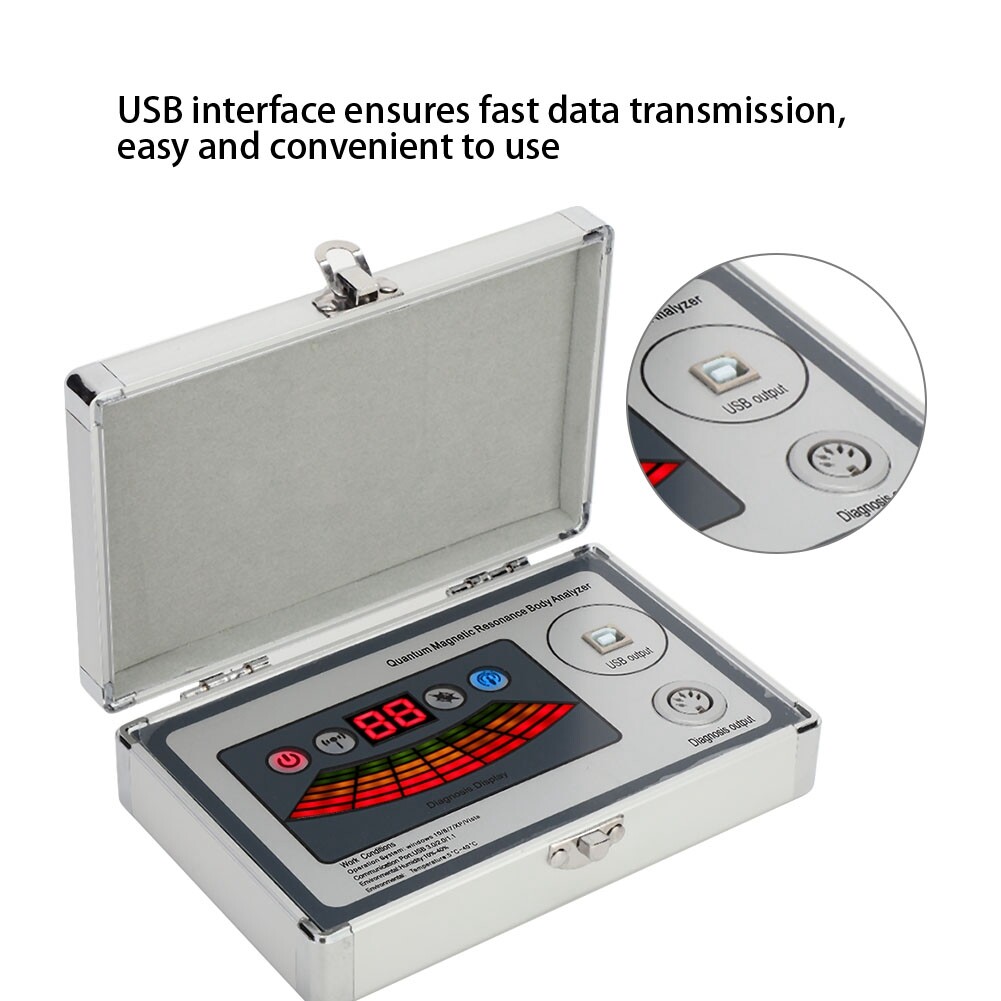 Home Use Newest Version Quantum Magnetic Resonance Body Analyzer English&Spanish