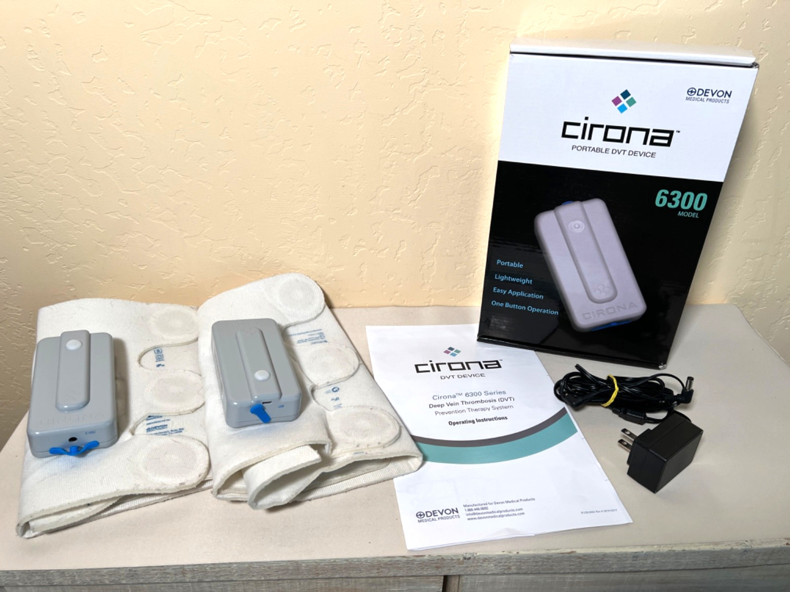 Devon Cirona Portable DVT Device Model 6300 – lightly used