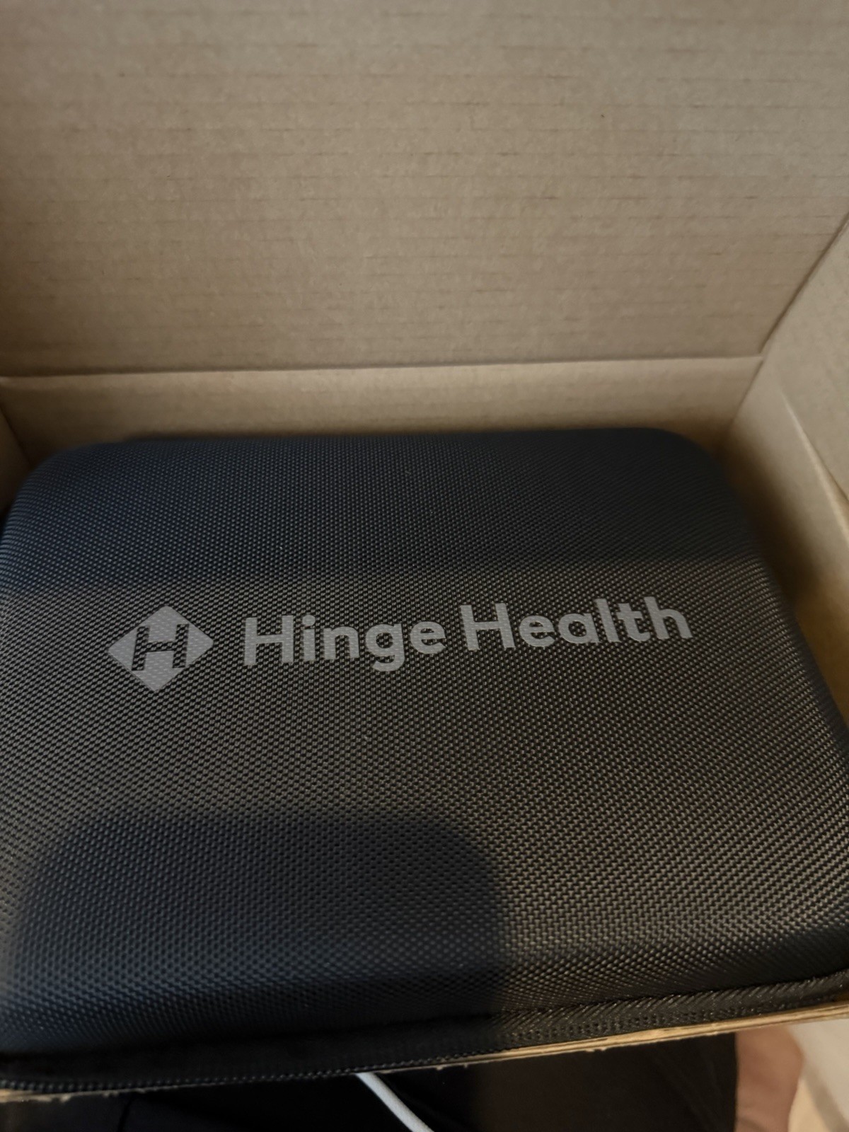 Hinge Health Easy-to-Use Black Health Analyzer Kit w/ Sensors, Charger, Case