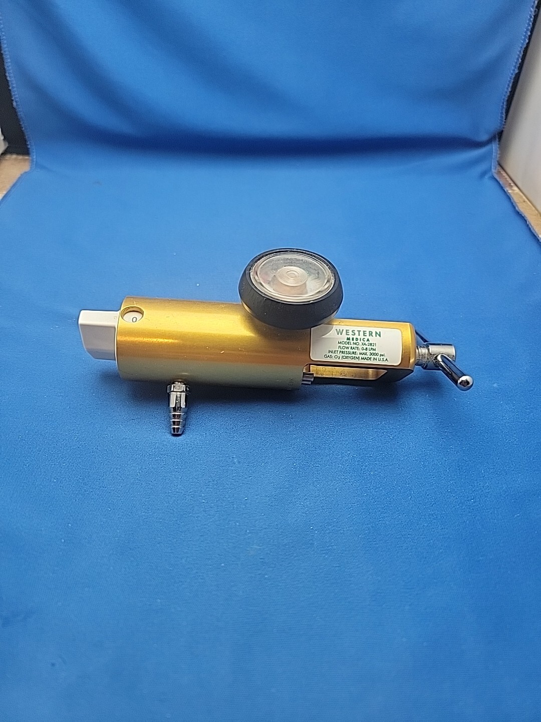 WESTERN MEDICA XA2821 OXYGEN FLOW TANK REGULATOR