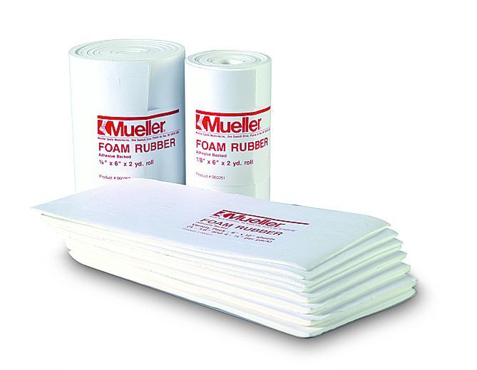 Mueller Foam Rubber – Adhesive backed, Open cell