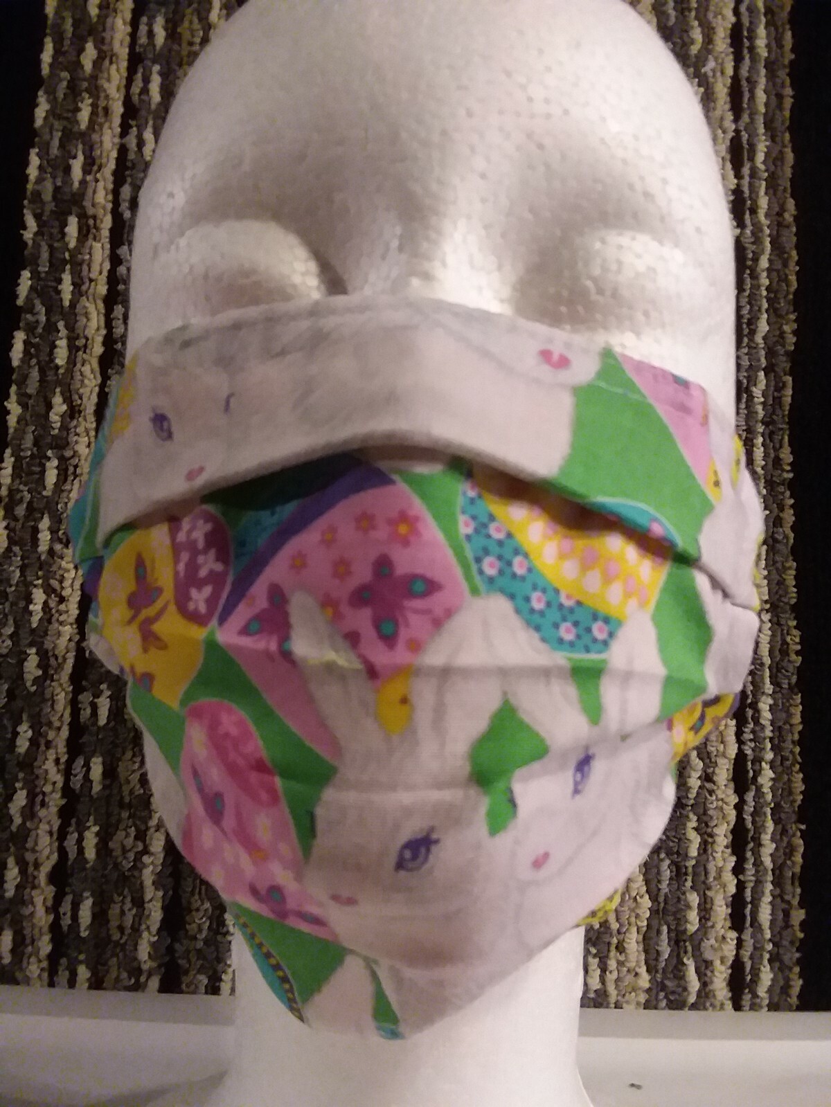 EASTER Handmade Face Mask, Cotton–READ DESCRIPTION PLEASE!! 3 designs!