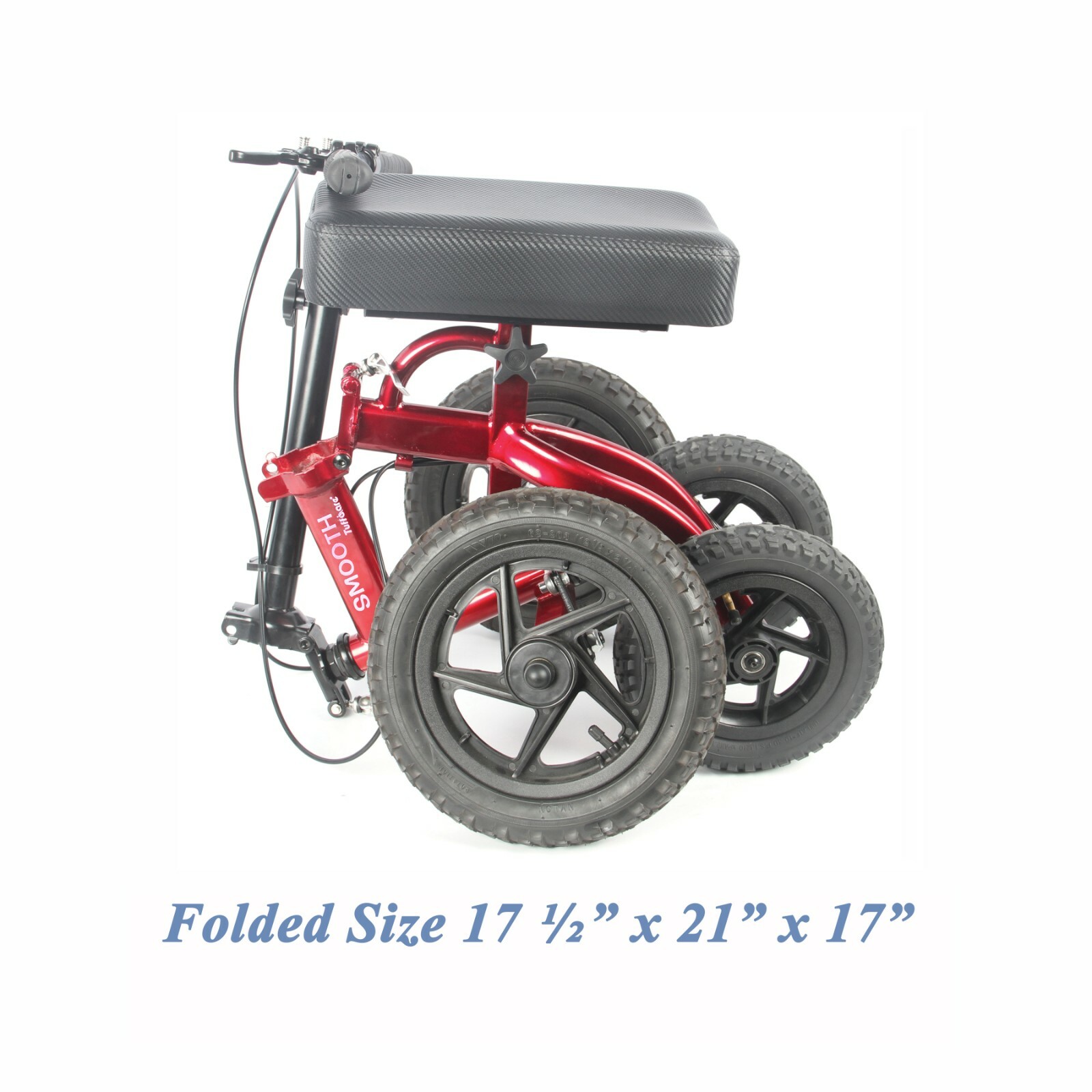 Tuffcare Smooth All Terrain Steerable Knee Scooter Knee Scooter Heavy Duty