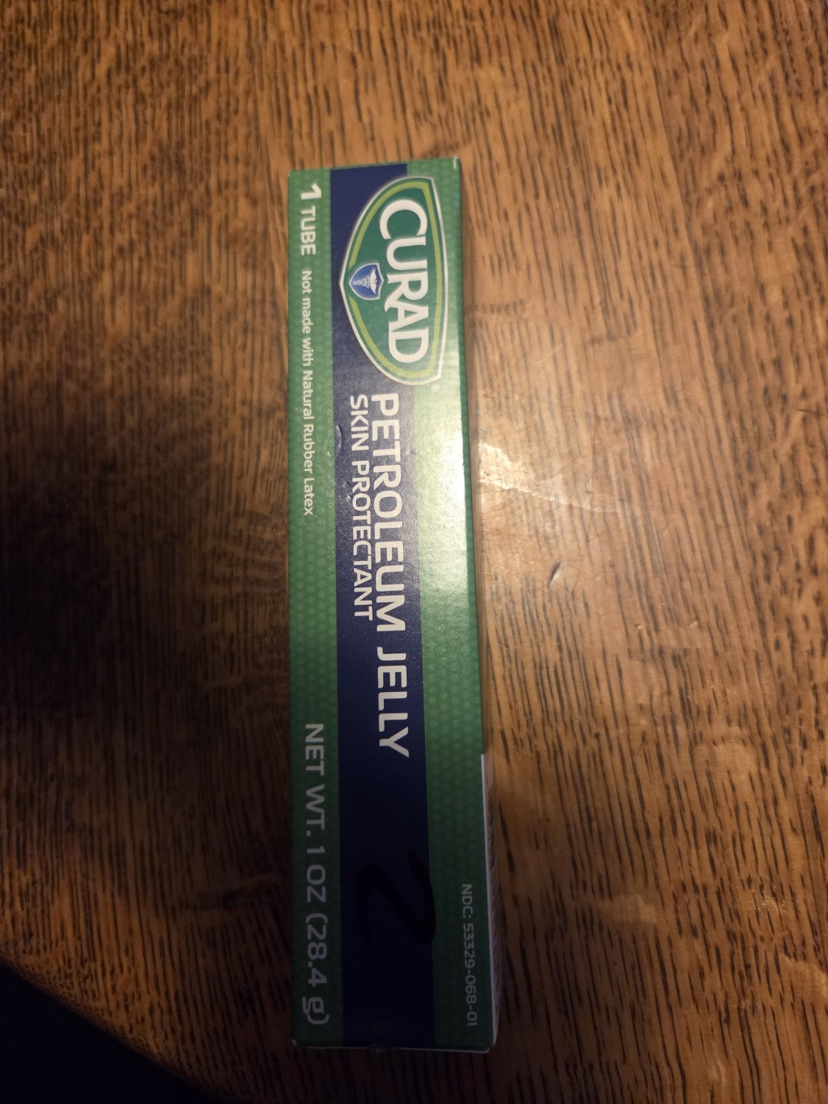 Skin Protectant Petroleum Jelly 1 oz 12 Pack CURAD Ointment Cracked Tube treats