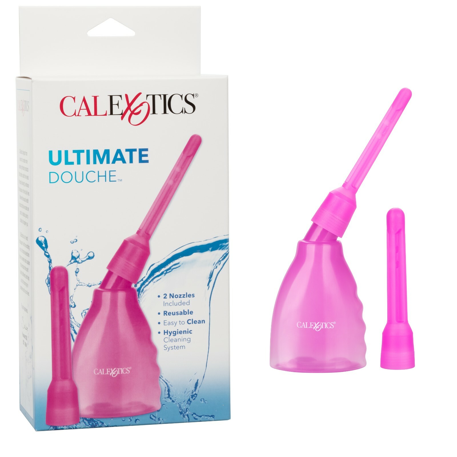 Cal Exotics Ultimate Douche Purple – Reusable Hygiene Enema Douche System