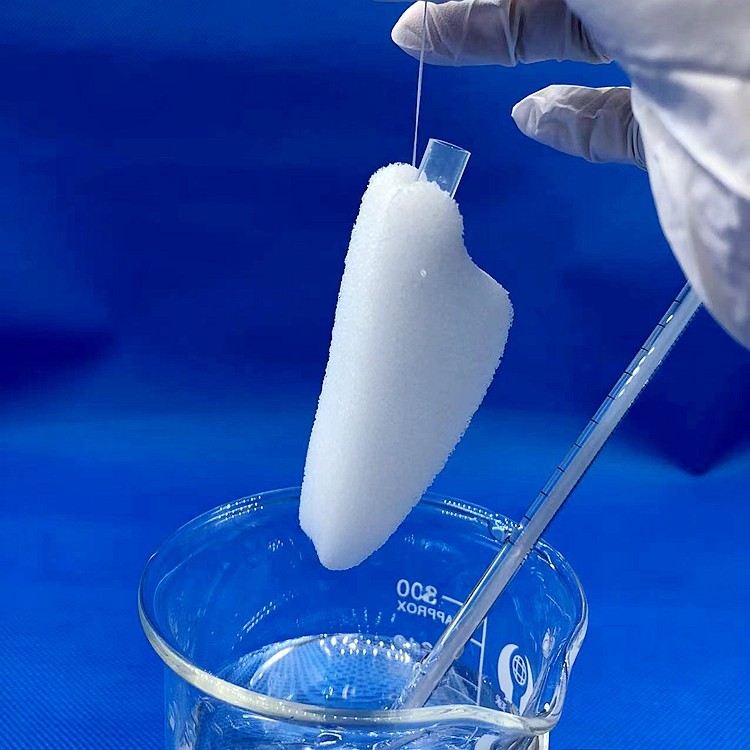 D type 8*3*1.5cm with tube Merocel sinus nasal pack hemostatic PVA 50pcs