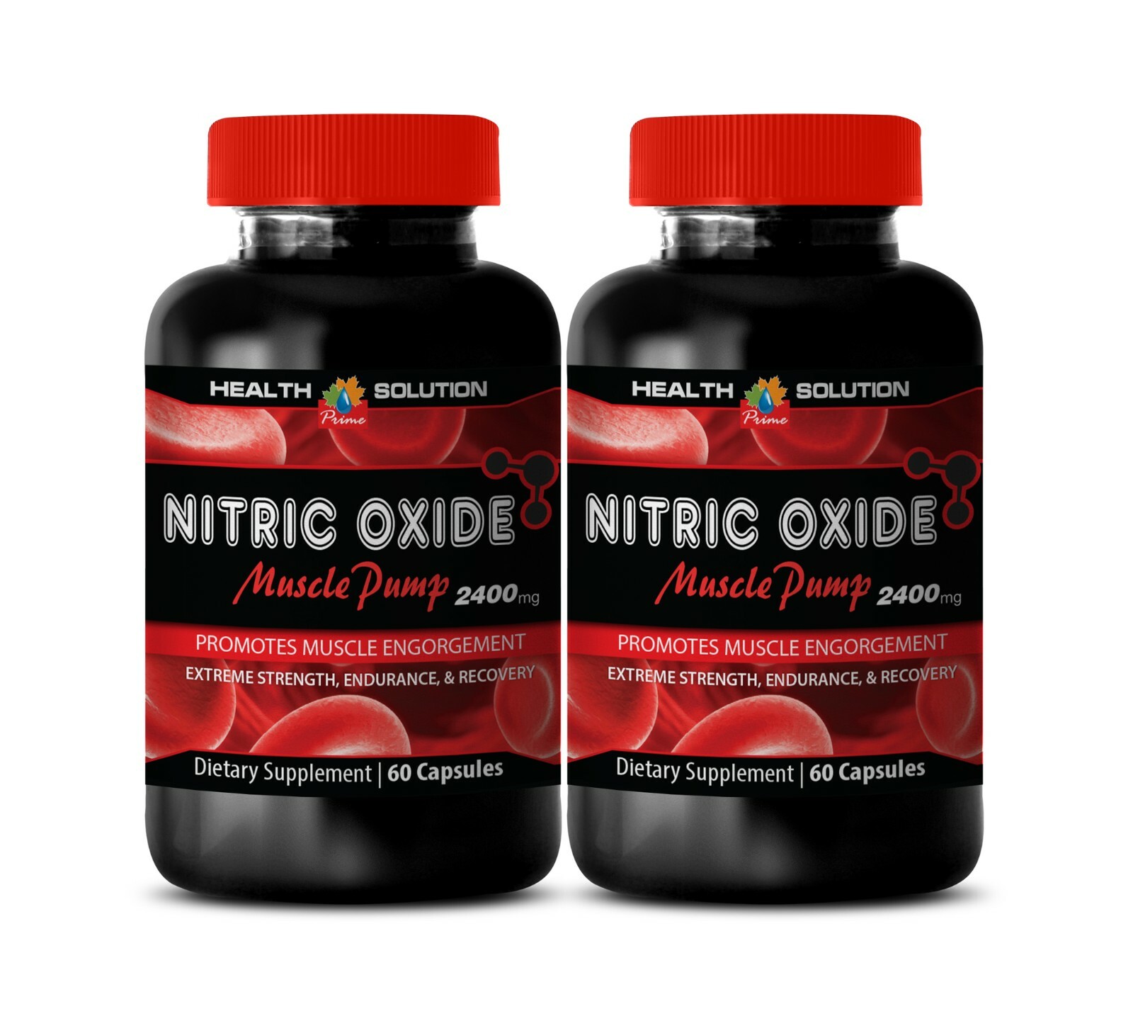 Heart supplements NITRIC OXIDE MUSCLE PUMP 2400 Reduces Blood Pressure 2B
