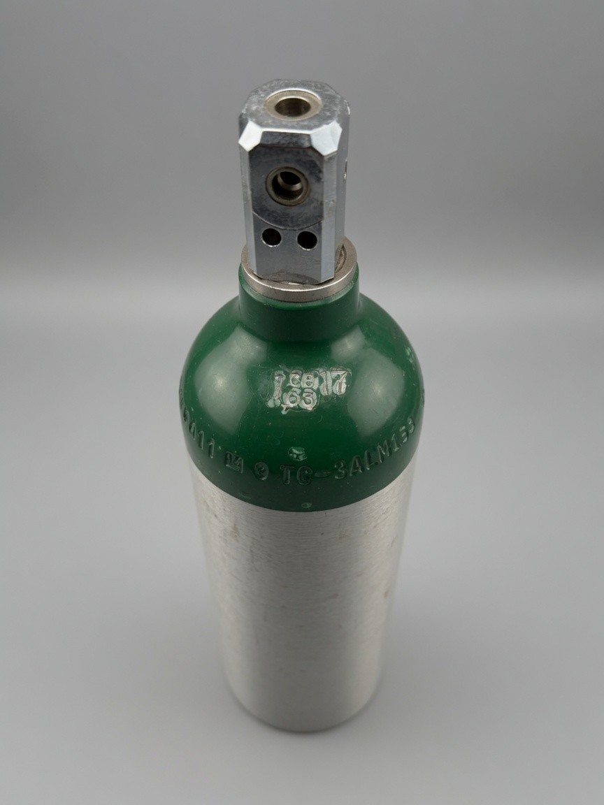 Oxygen Compressed Empty, preferred home care, UN1072