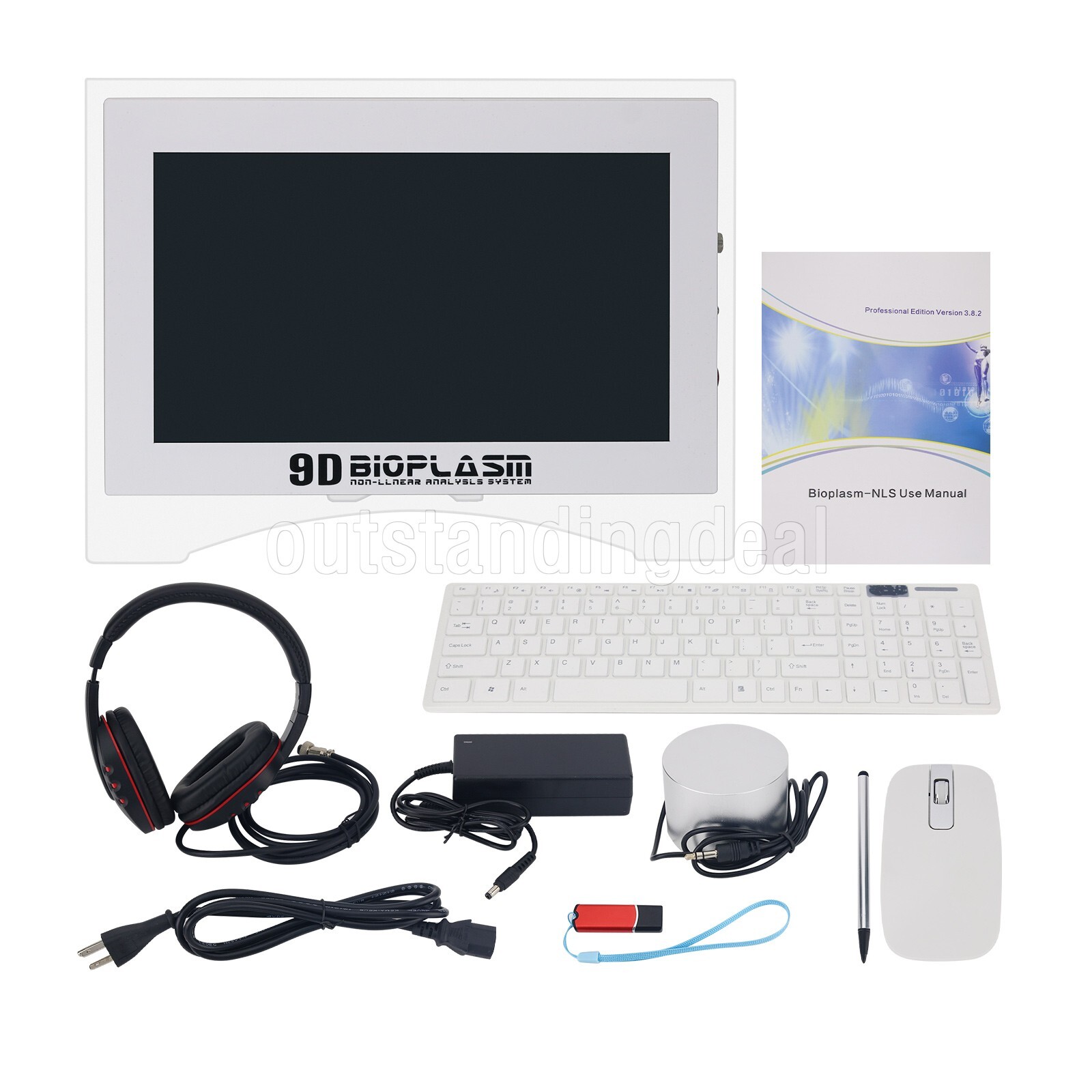 NEW 9D-NLS Analyzer Quantum Resonance Magnetic Body Health Analyzer os67