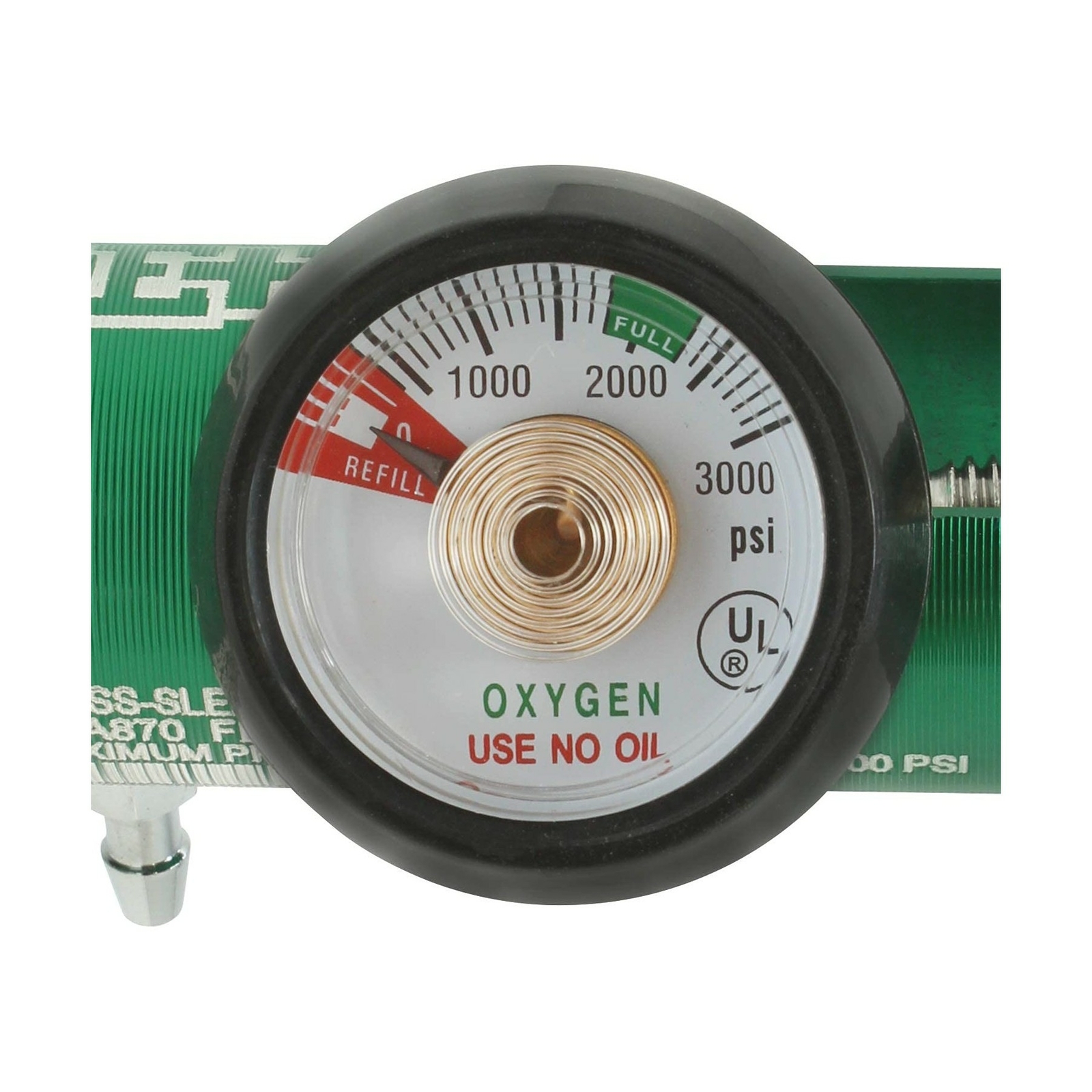 Ever Ready First Aid Oxygen Regulator CGA-870 Gauge Flow Rate with Wrench Key…