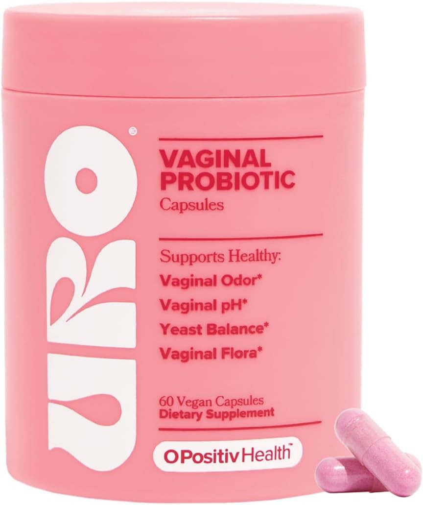 O Positiv URO Vaginal Probiotics for Women pH Balance with Prebiotics