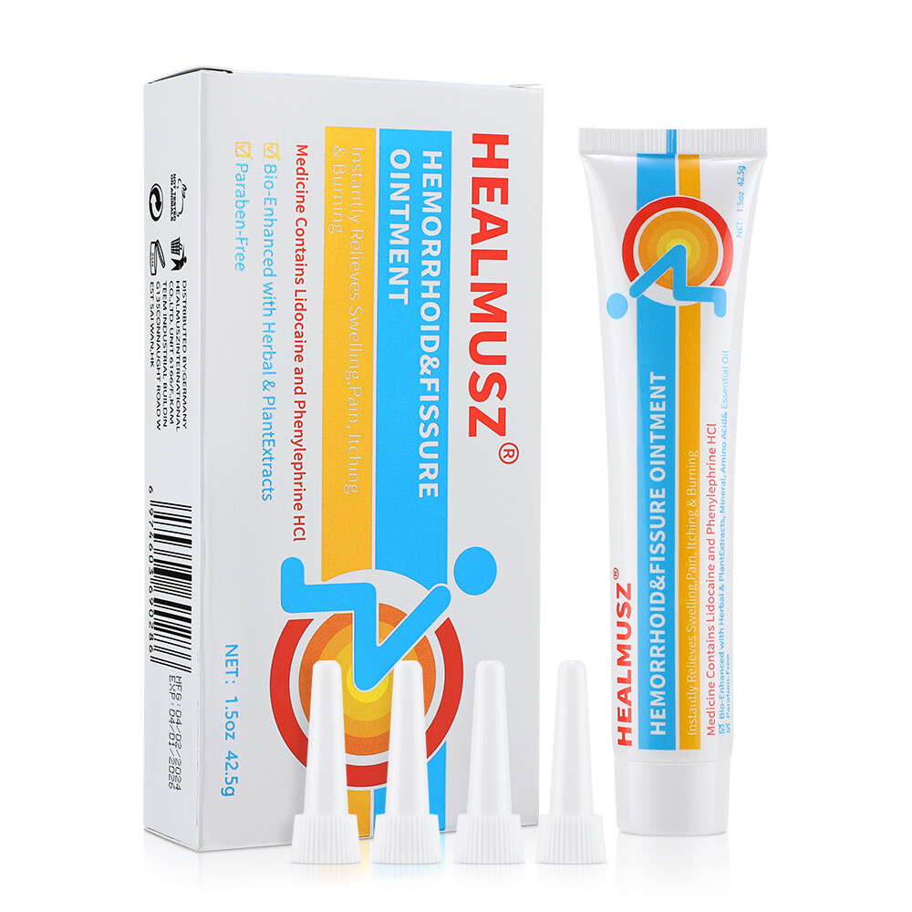 1~10X Hemorrhoids Remove Ointment Herbal Cream Relief Piles Pain Reduce Itching