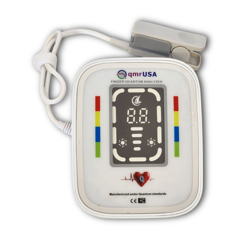 New Mini Quantum Magnetic Resonance Oximeter Finger Body Analyzer 2025 Upgraded