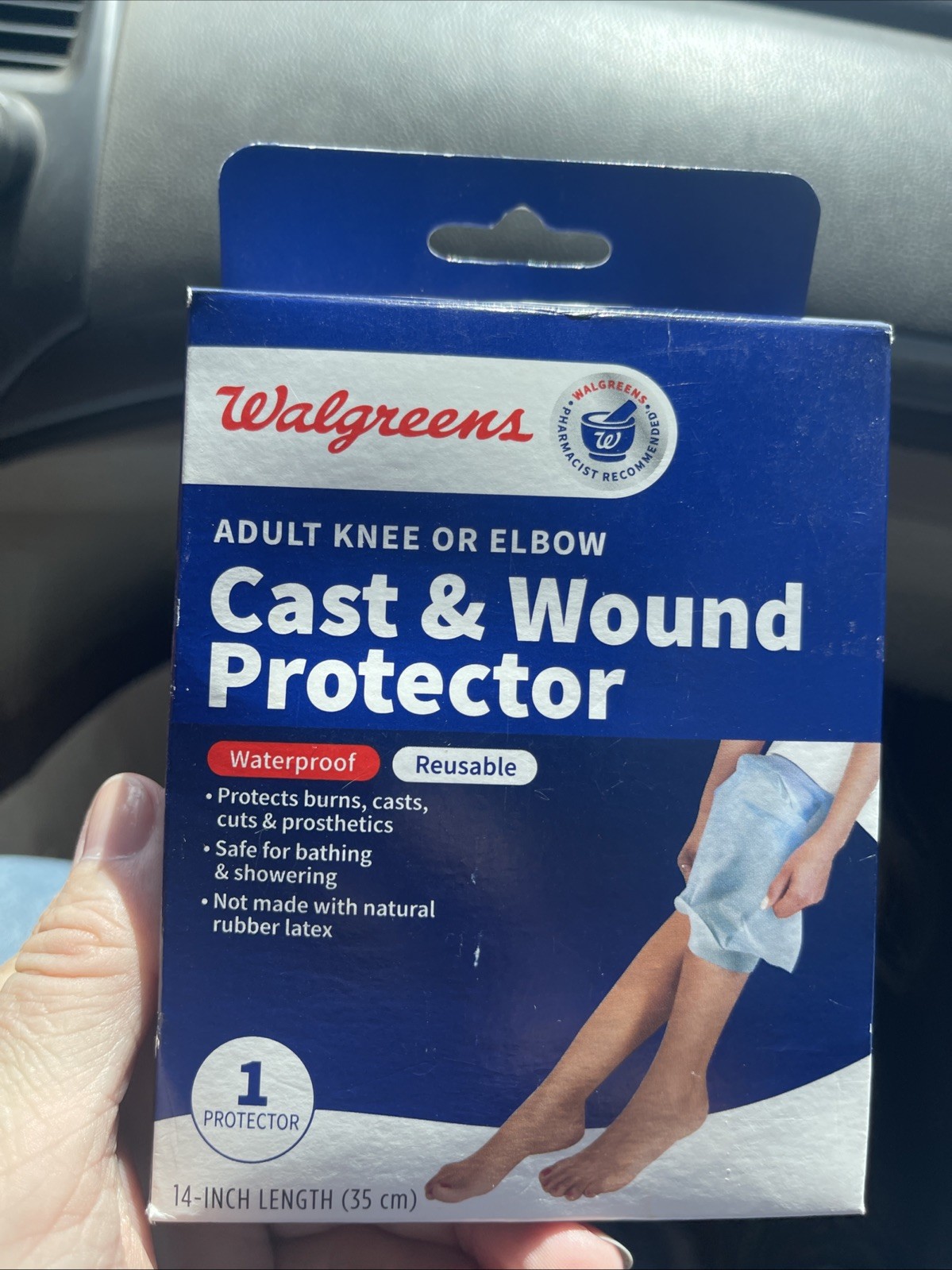 New Adult Knee Or Elbow Cast & Wound Protector Walgreens