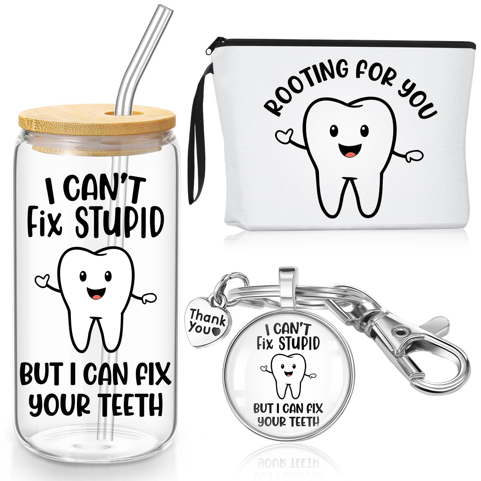 Kacctyen Dental Assistant Gifts Dentist Hygienist Gift for Women multicolor