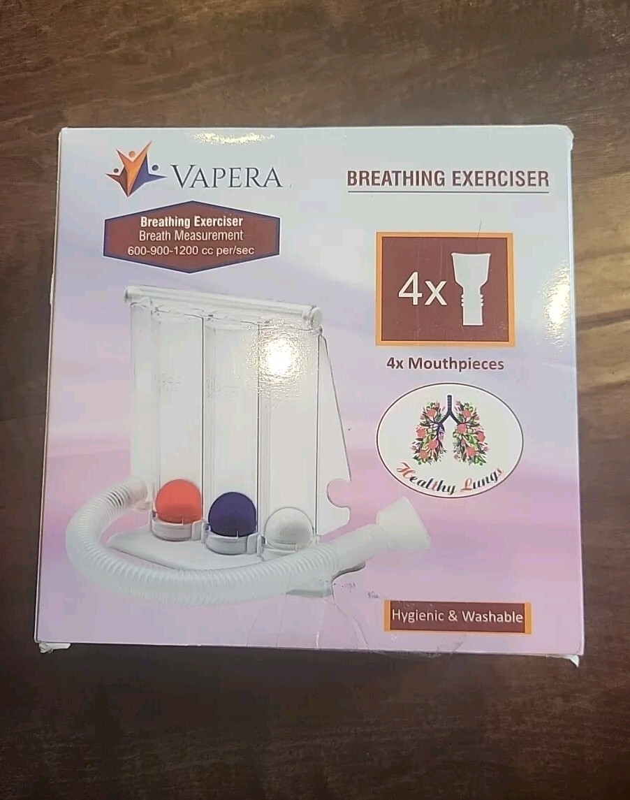 Two Vapera Home Use Breathing Exercise Devices For Lungs Lung Exerciser Device 2