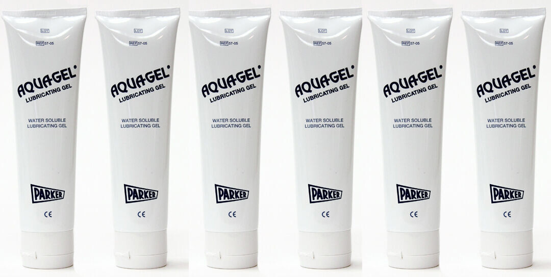 Parker Labs AquaGel Lubricating Gel 142 g (5 oz), #57-05 – 6 Pack