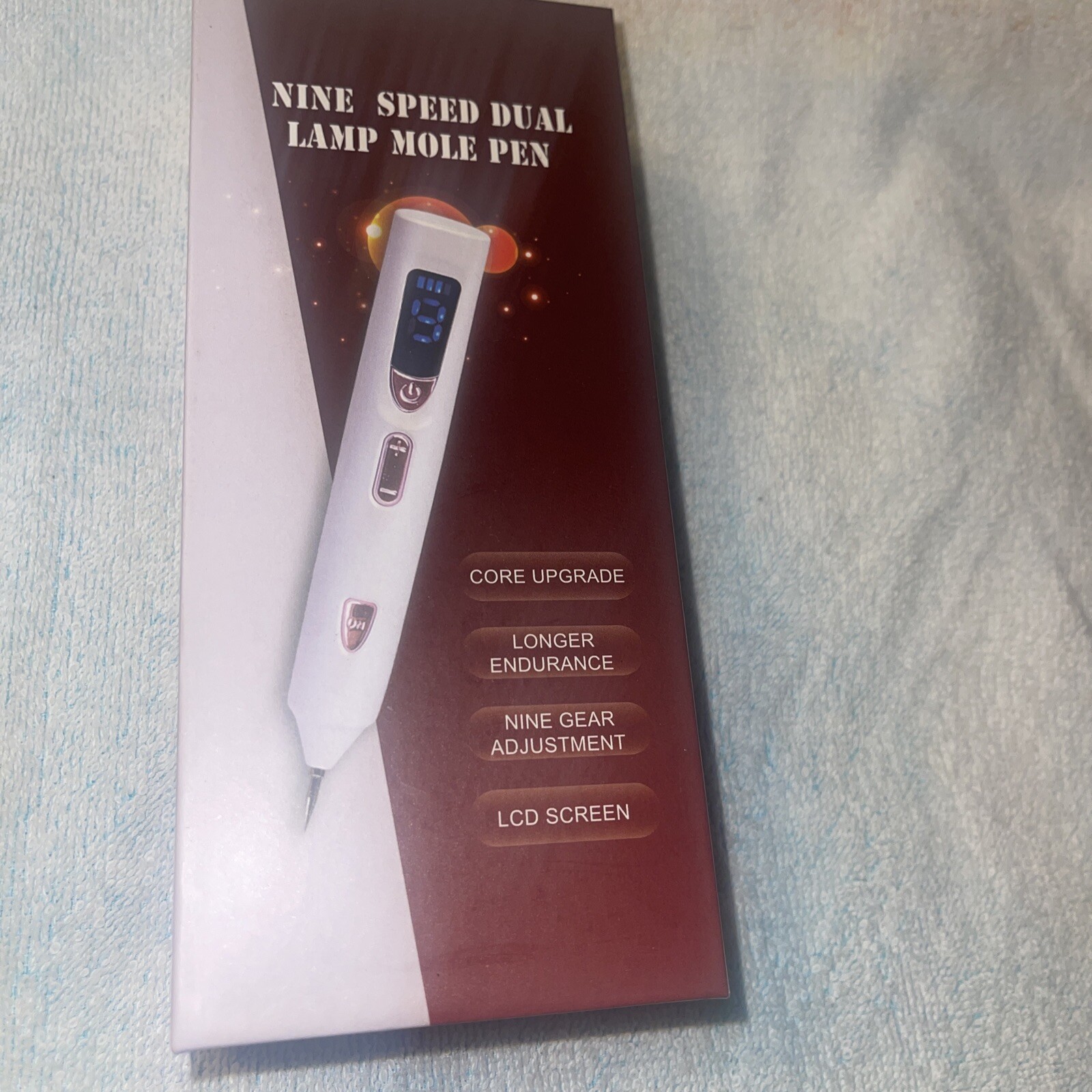 New Nine Speed Dual Lamp Mole Pen