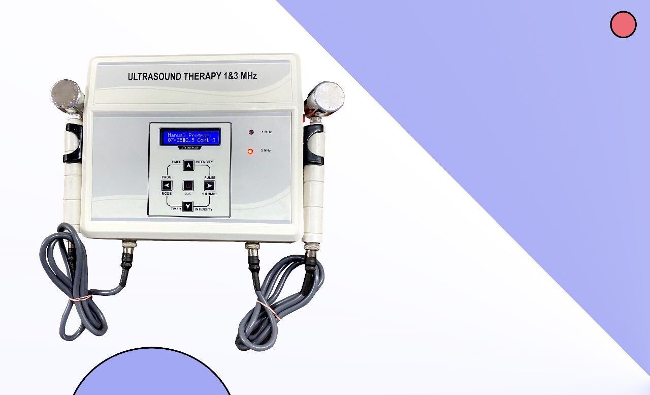1MHz &3MHz Physiotherapy Ultrasound massager for joint pain