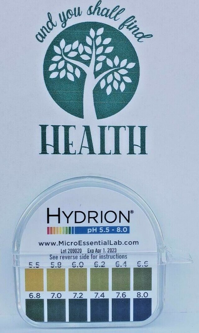 AYSFH Saliva Urine Body Alkaline Health pH Testing 5.5-8.0 pH Test Strip Tape