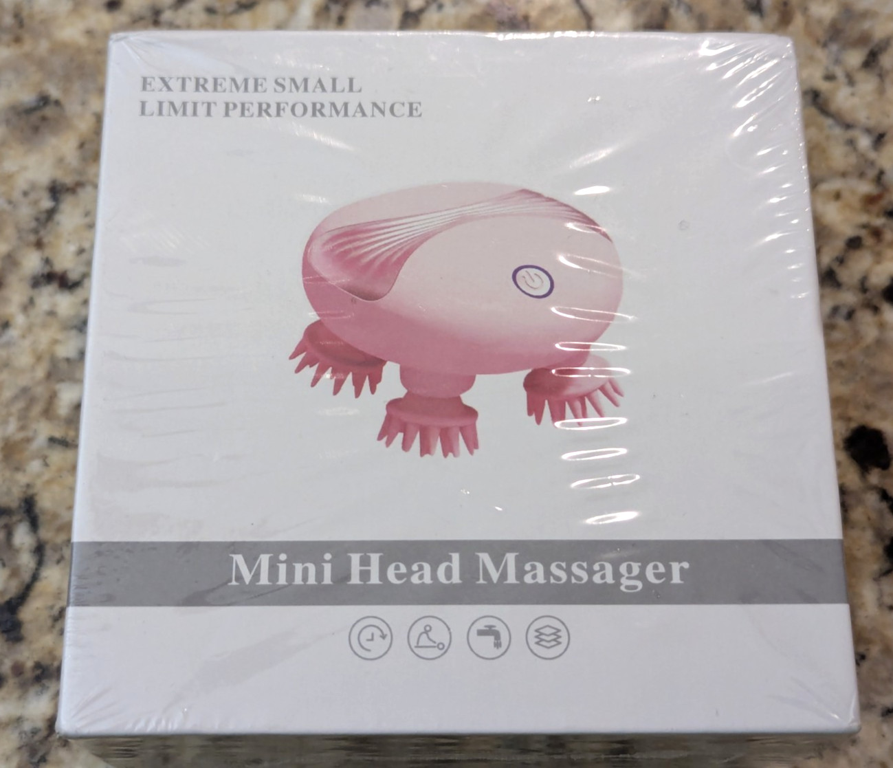 Mini Head Massager Portable Electric Scalp Massager with Silicone Claws MH-008