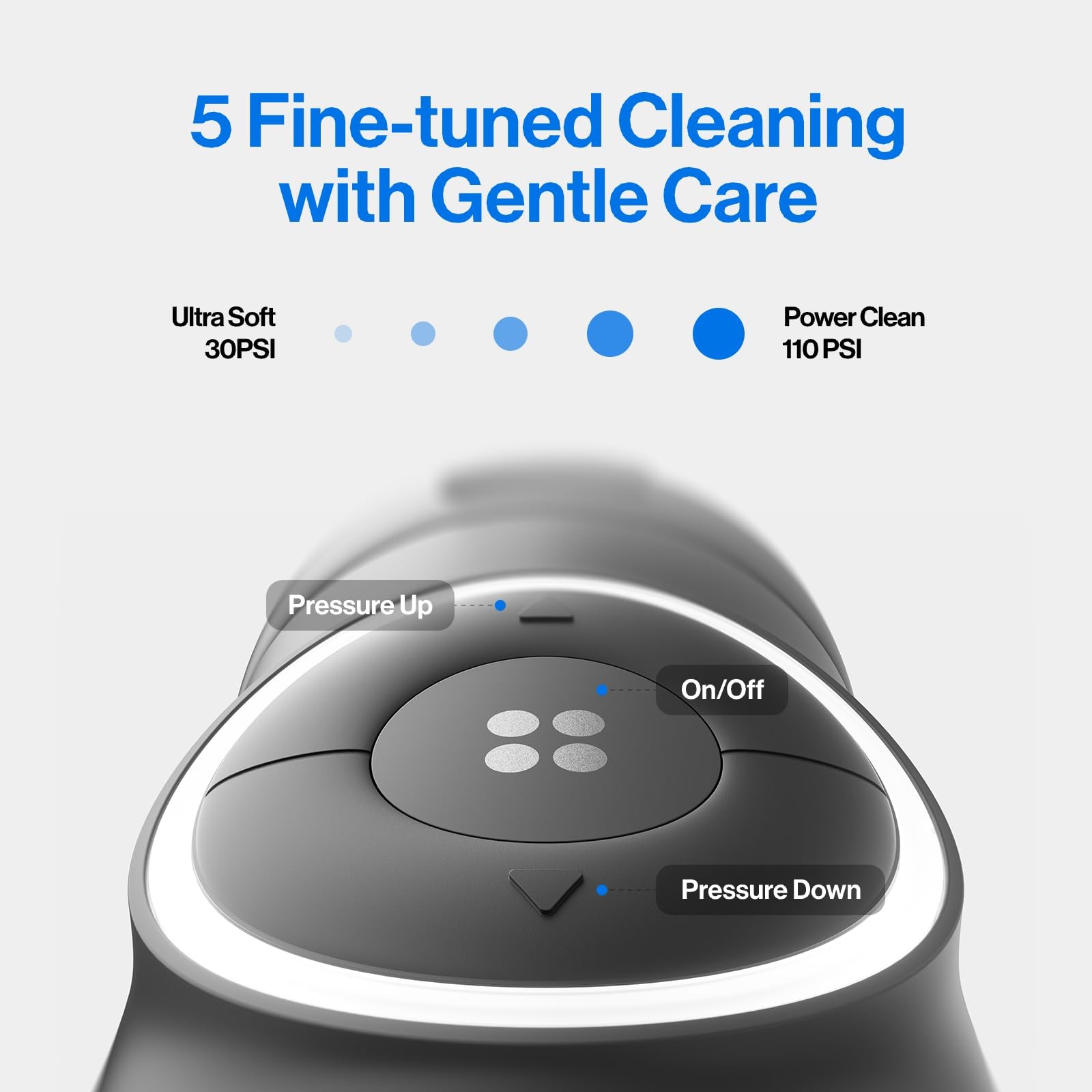 Cordless Water Flosser 300ml IPX7 Waterproof USB C Rechargeable usmile C30