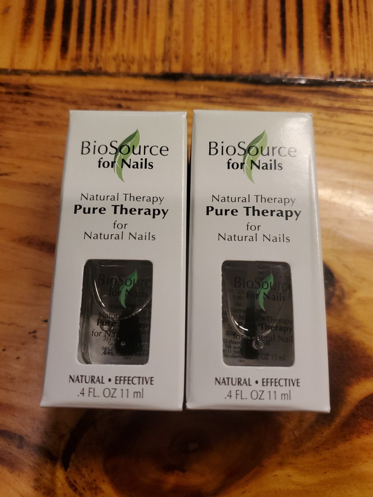 Natural Therapy Essentials Kit by BioSource for Women, Nail Polish Kit, 2 Pieces