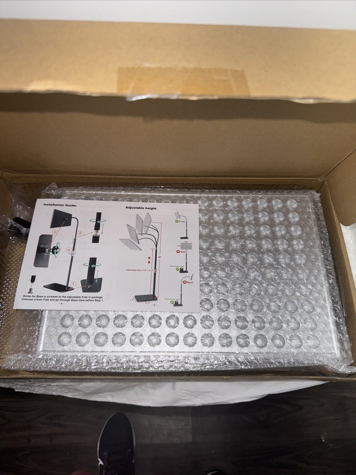 i-Venoya Red Light Therapy Panel 660nm 850nm LED