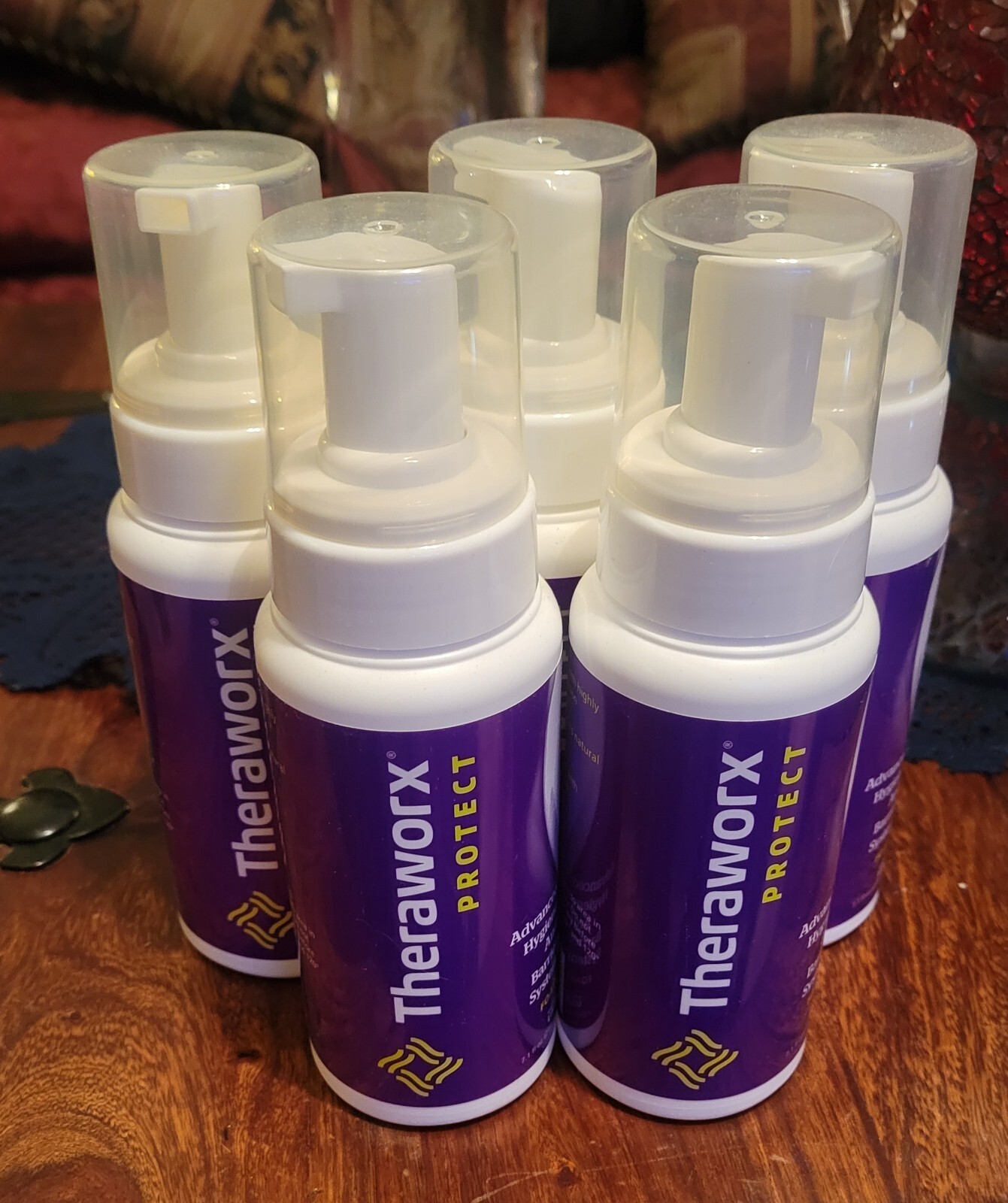 Theraworx Protect Advanced Hygiene And Barrier System Foam – 5 PACK