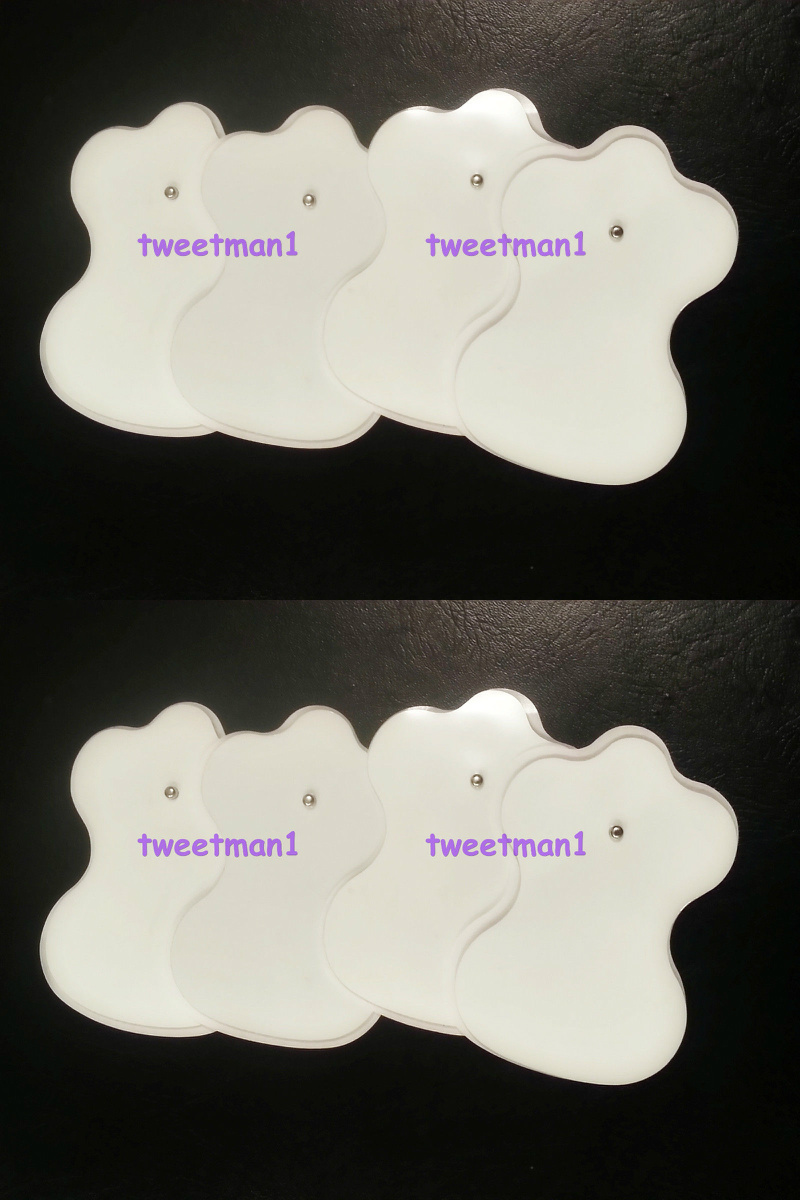 Electrode Pads 4 Pairs (8)for Smart Relief Digital Massager/Therapy Machine/TENS