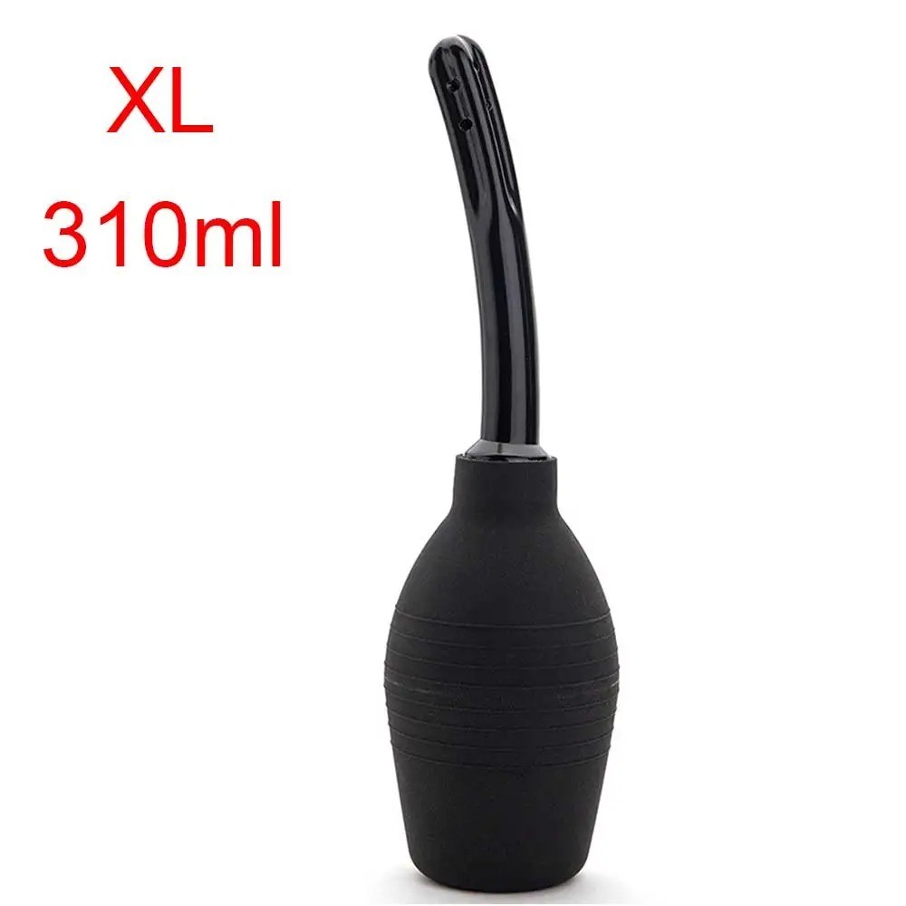 310ml Anal Vaginal Bulb Douche Colonic Irrigation Rubber Enema Bag Cleaner Kit
