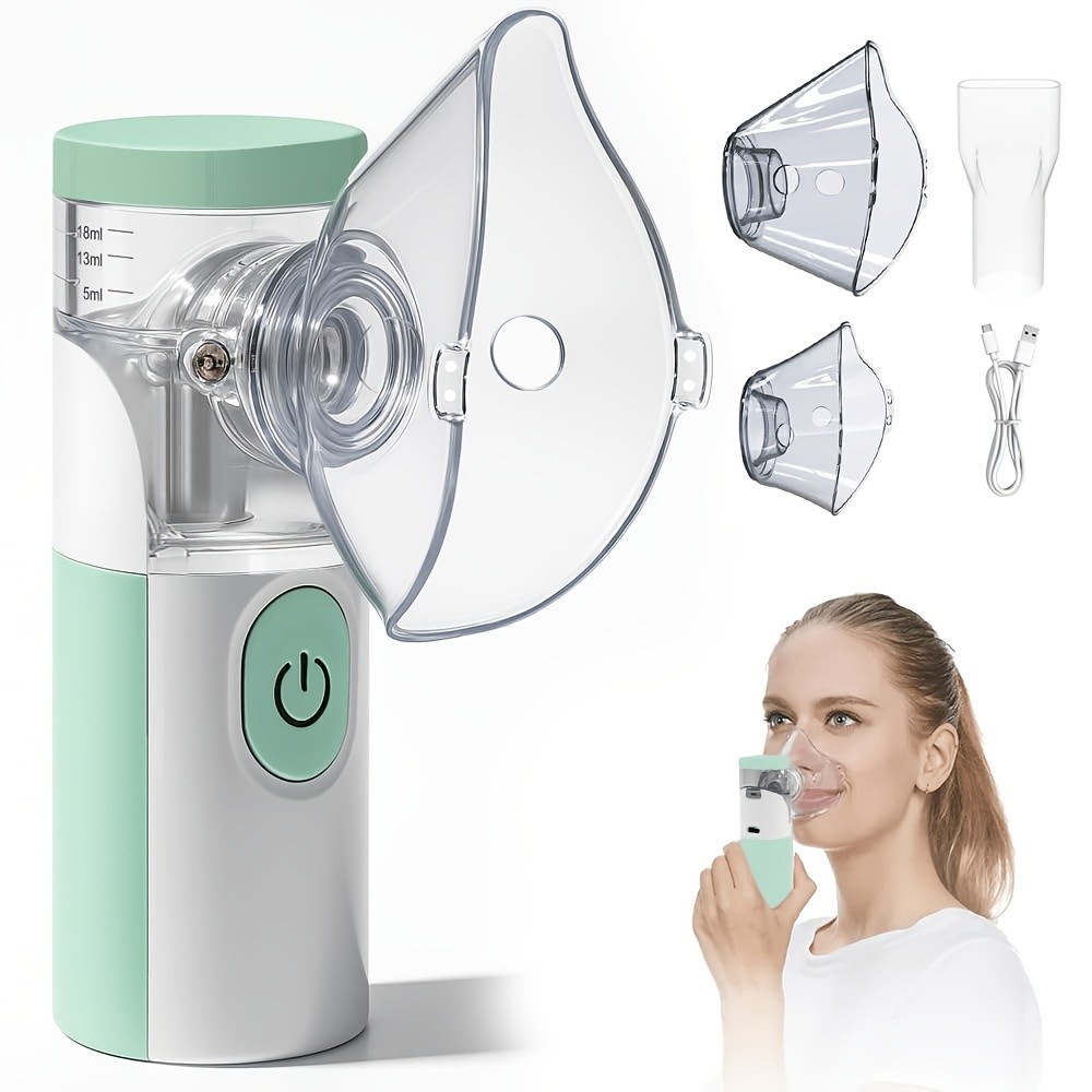 Digital Portable Quiet Mesh Humidifier for Adults & Kids- Travel & Home Use