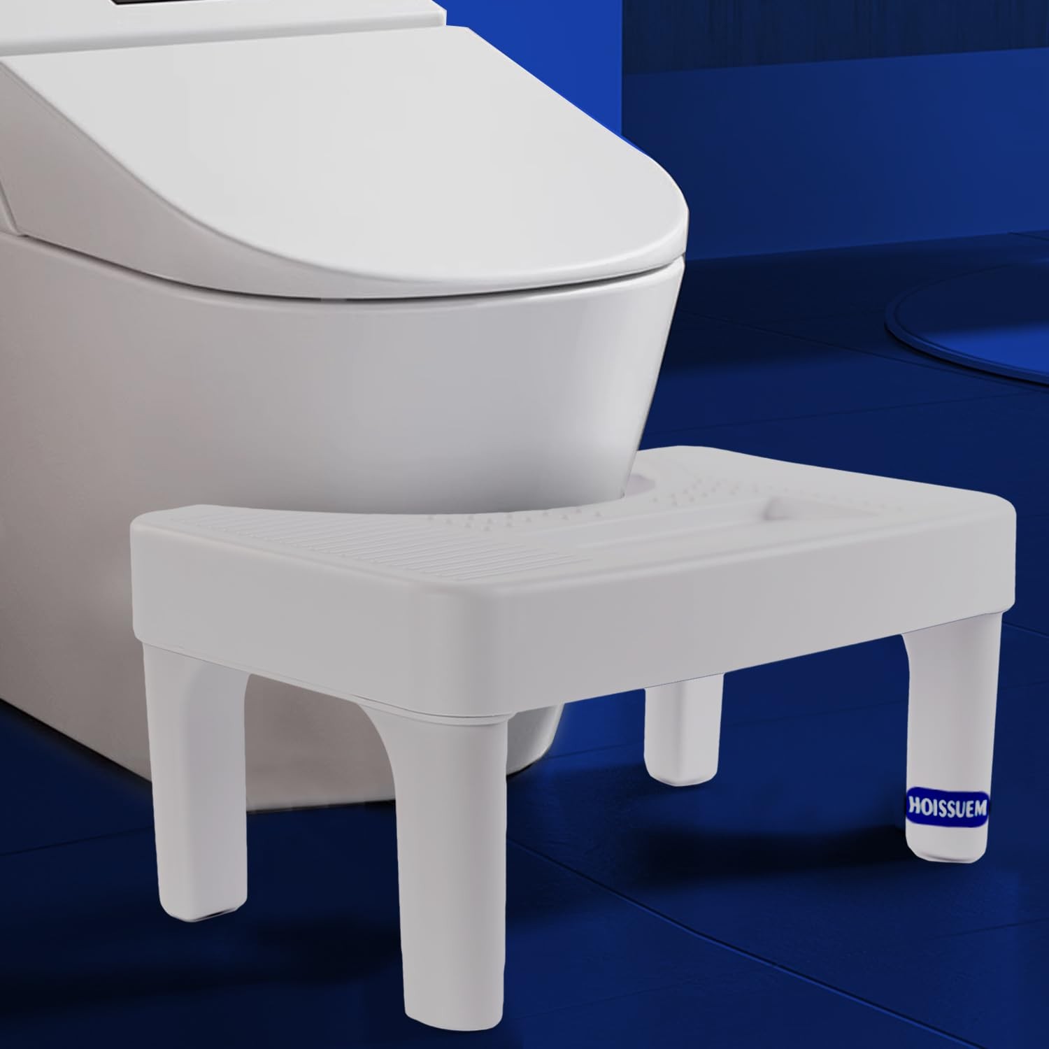 6.8 Inch Toilet Stool for Bathroom,Hoissuem Non-Slip Potty Stool for Pooping,Hoi