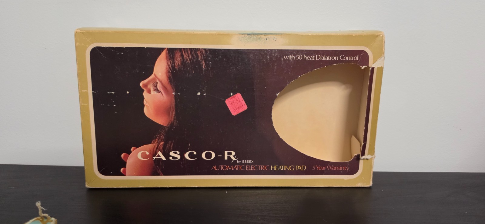 Casco-R By ESSEX Automatic Electric Heating Pad TESTED AND WORKS!