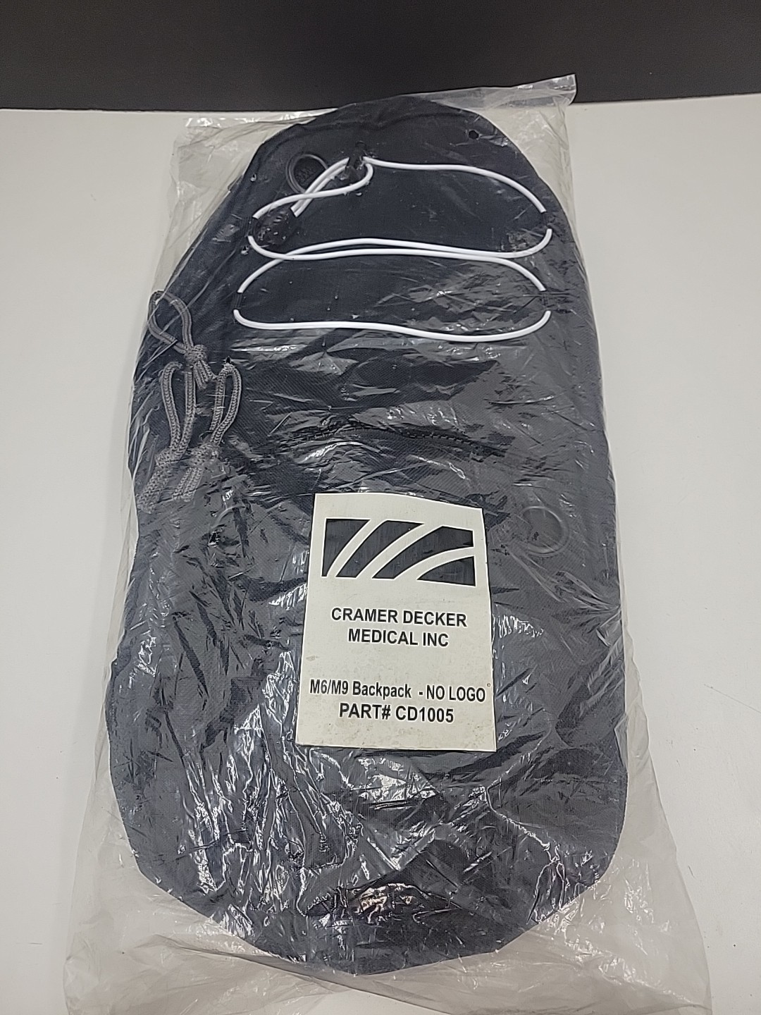 Cramer Decker Medical M6 M9 Oxygen Cylinder Shoulder Bag P# CD1005 Backpack