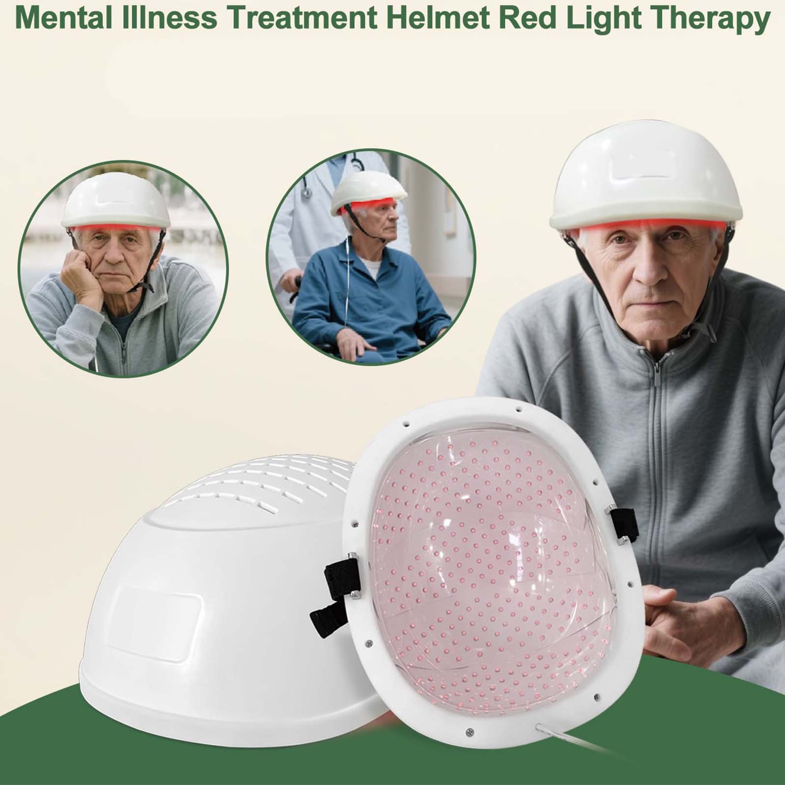 810nm Red Light Therapy Helmet for Neural Repair & Inflammatory Balance Support