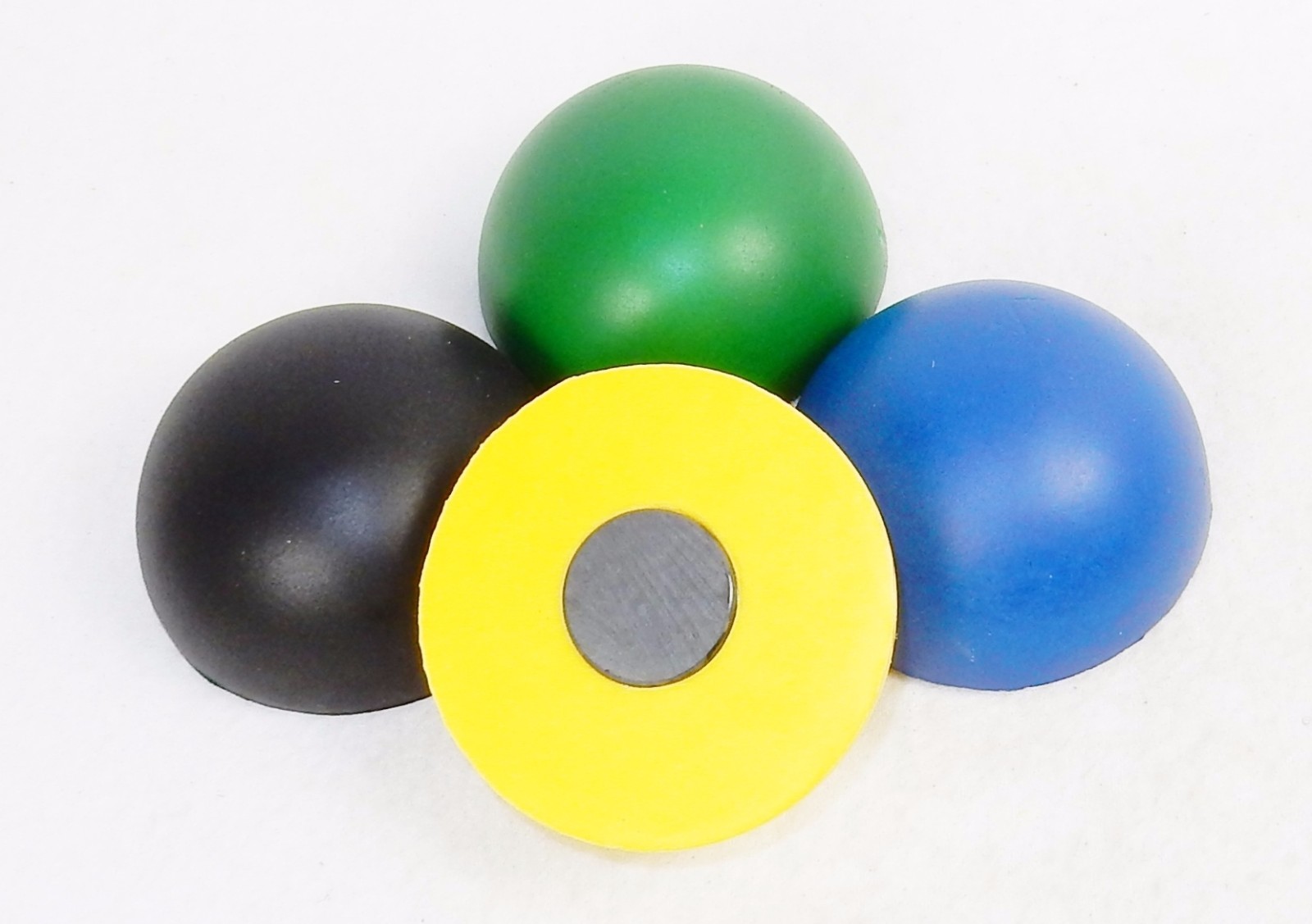 6 Giant Dot Magnet Memo Holders ~ Decorative, Fun, Stress Relief Balls ~ #SB-550