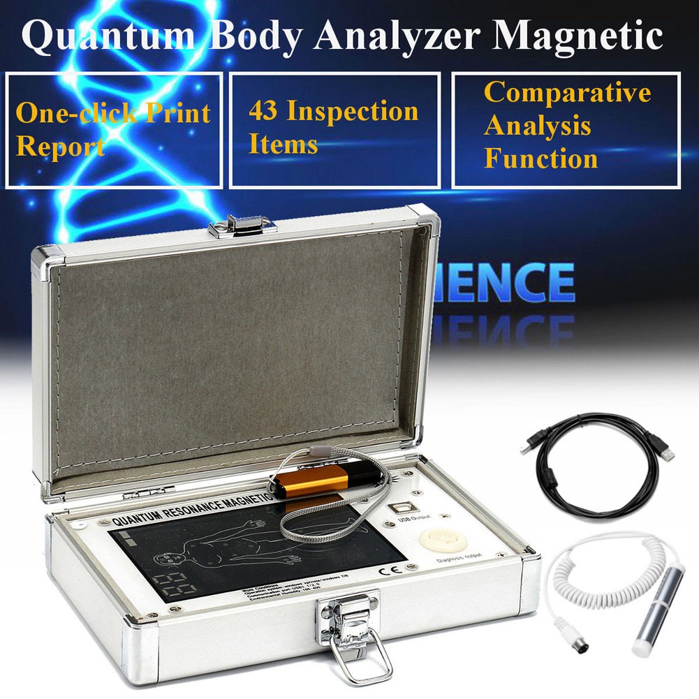 The 4TH Quantum Resonance Magnetic Analyzer Full Body Health Sub-Health Detector