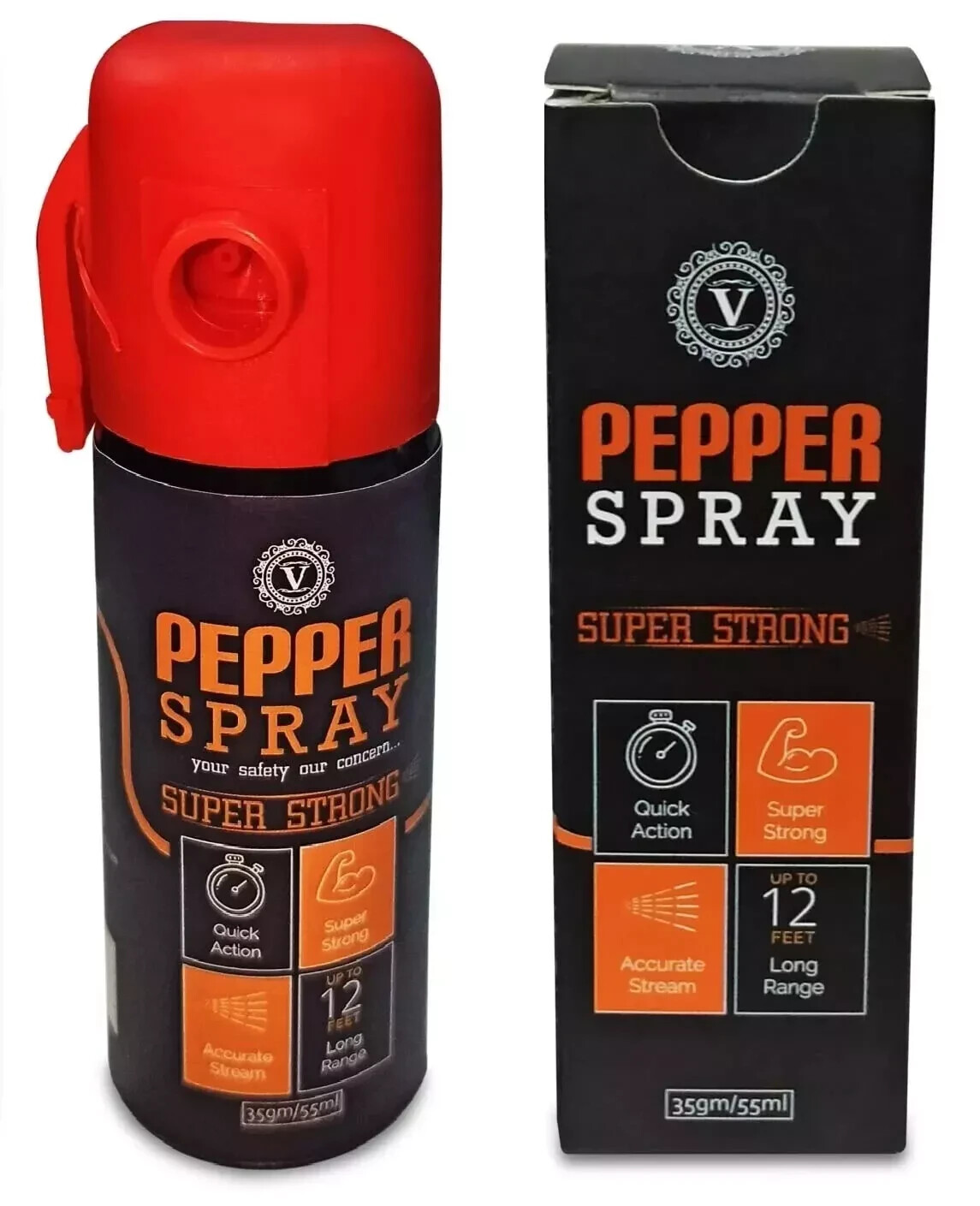 Viewers Woman Safety Spray | Free Shipping | 55 ML(Pack of 2)