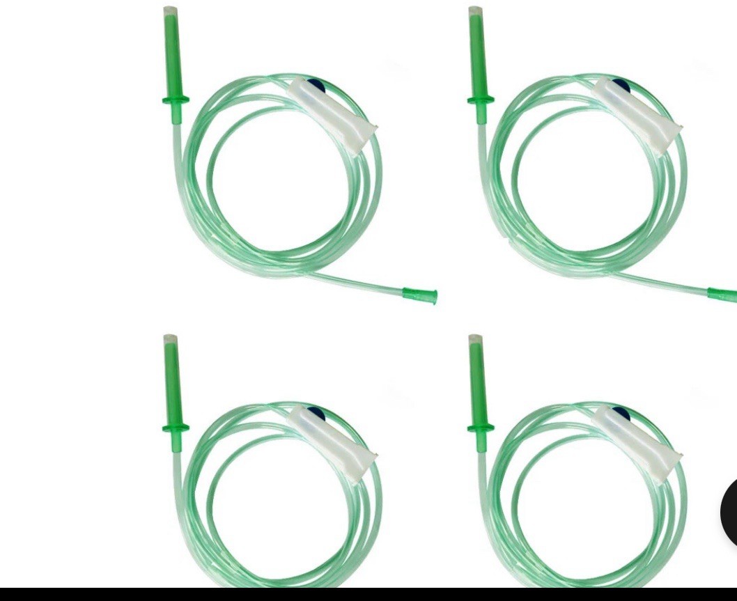 Thin Wall Medical Silicone Rubber Hose 1.2m Compatible with D8 Enema Bottle”