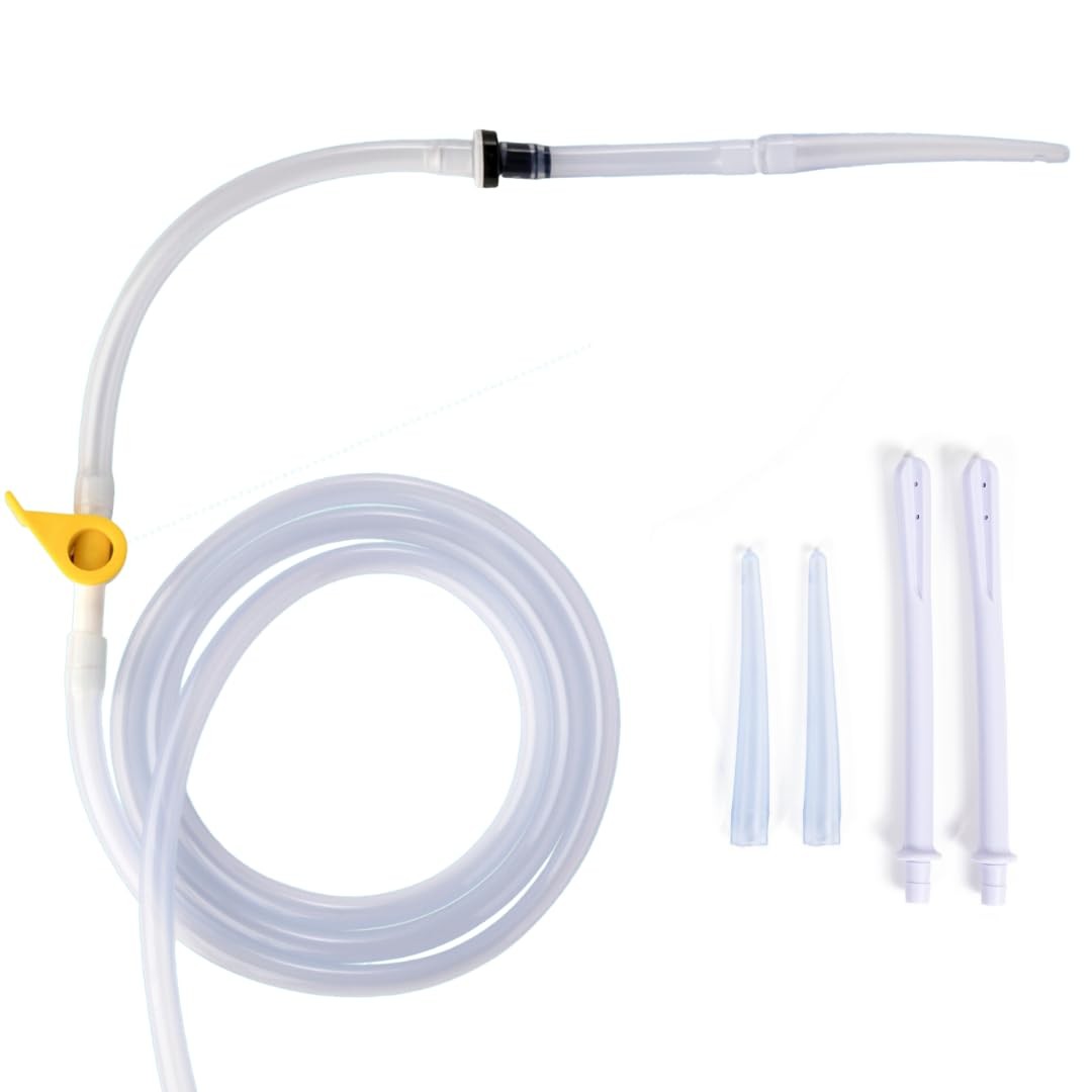 Silicone Enema Hose Tube – Reusable for Coffee & Water Colon Cleanse. 6.75 Fo…