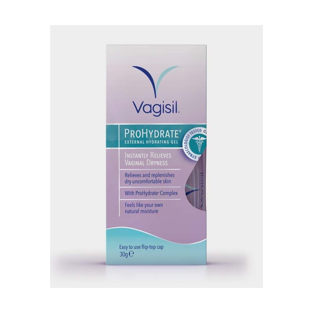 Vagisil Prohydrate External Hydrating Gel 30G Relieves Vaginal Dryness