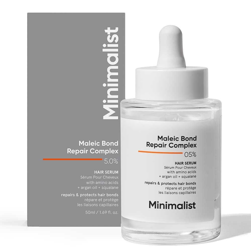 Minimalist Maleic Bond Repair Complex 05% Hair Serum For Unisex 50 ML