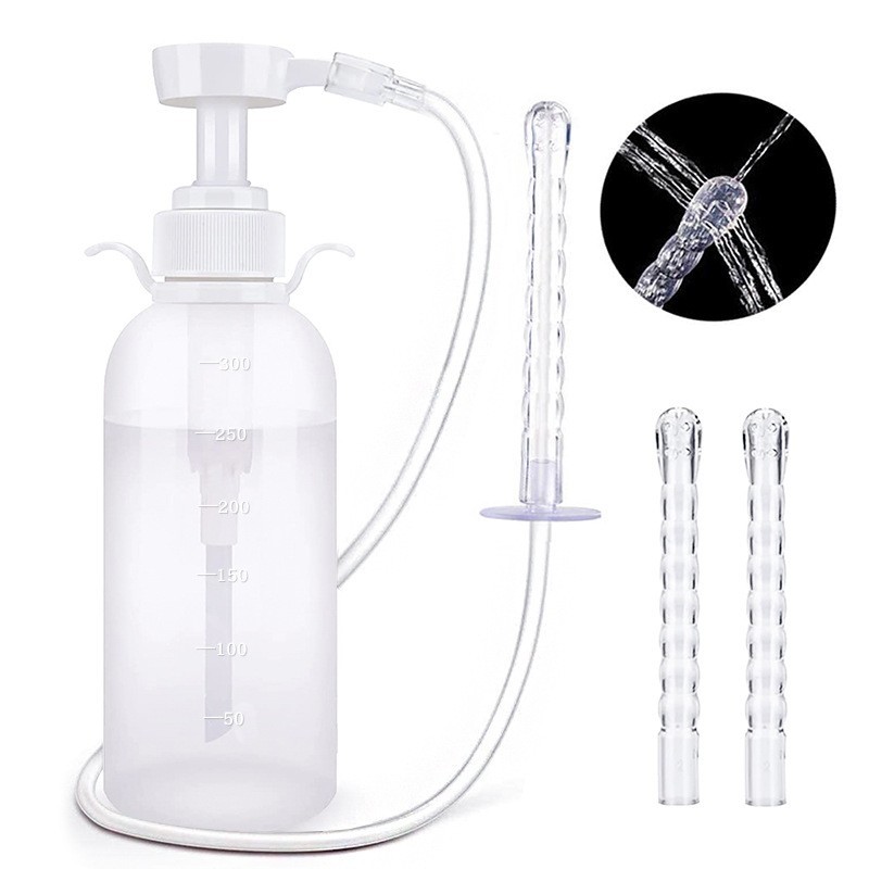 300ML600ML Bidet Enema Bulb Personal Cleansing Kit Reusable Bathroom Hygiene