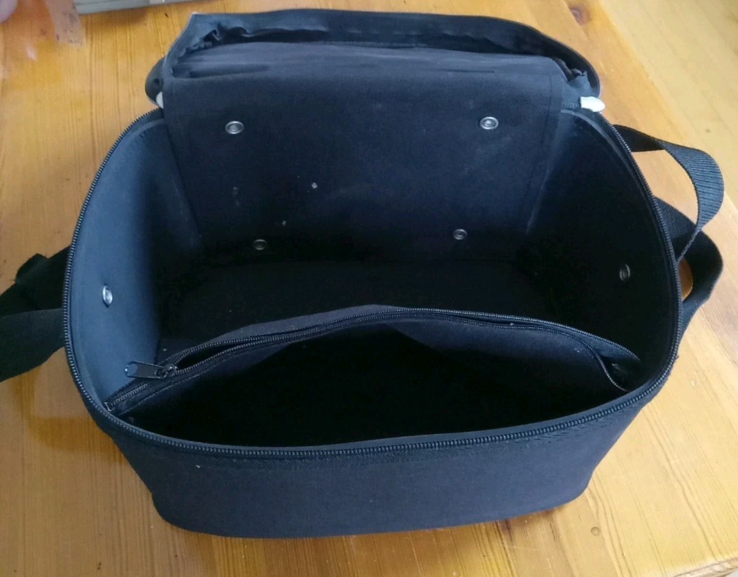 Interacoustics LARGE Footed Zip Hard Travel Case Black 12 x 7.5 x 8.5″ Free SHIP